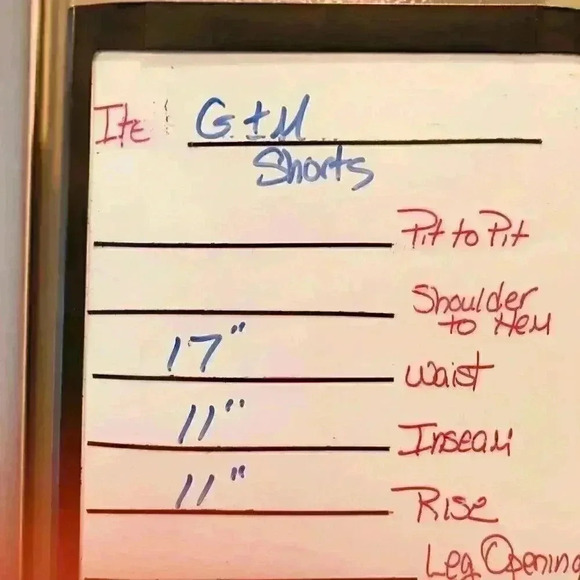 Lot of 3 Size 34 Vans/Urban Pipeline/G&M Men's shorts white/black combo - Picture 11 of 11